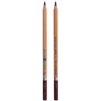 Карандаш акварельный "Белые ночи", 403, марс коричневый