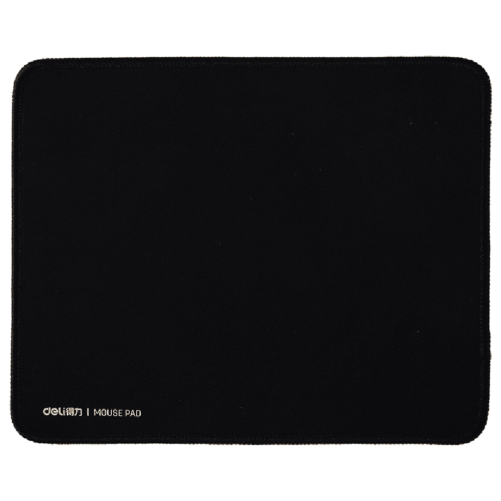 Коврик для мыши Deli "33188", 20x25см, черный