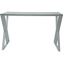 Стол письменный ALLERD GEON, белый муар, Бетон