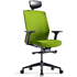 Кресло для руководителя Bestuhl "J1", сетка, ткань, пластик, зеленый 