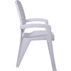 Кресло садовое "Прованс", пластик, белый - 4