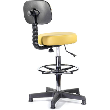 Стул Кассира со спинкой Z-11, кожзам, черный - 4