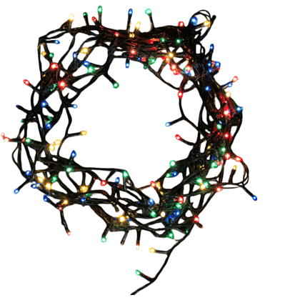 Гирлянда электрическая LED "Нить", 7 м, мультиколор