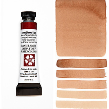Краски акварельные Daniel Smith, сиена жженая светлая, 5 мл, туба