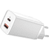 Сетевое зарядное устройство Baseus "Palm P10111602213-00", Fast Charger 1C, 20W EU, Moon White