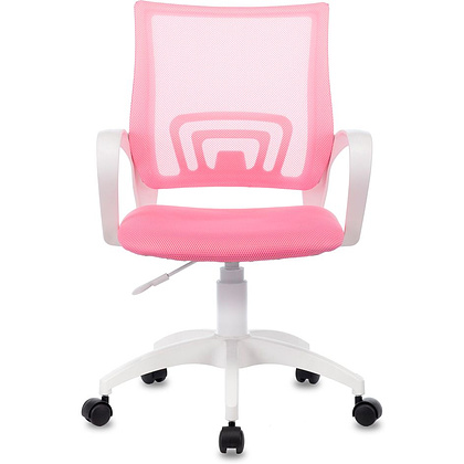 Кресло Бюрократ "CH-W695NLT", пластик, ткань, розовый TW-06A TW-13A - 4