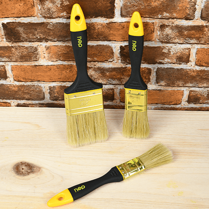 Кисть малярная Deli YS EDL509145, плоская, 3"-75 мм, смешанная щетина - 3