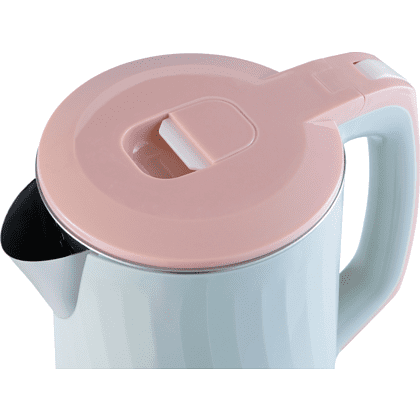 Электрочайник Oasis K-13PM, пластик, мятный, розовый - 7