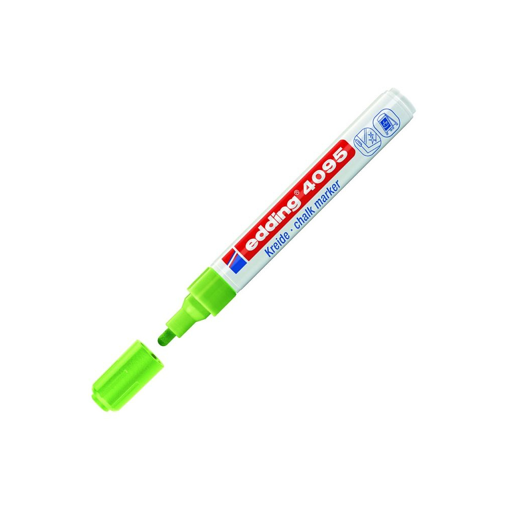 Маркер меловой Edding "4095", салатовый