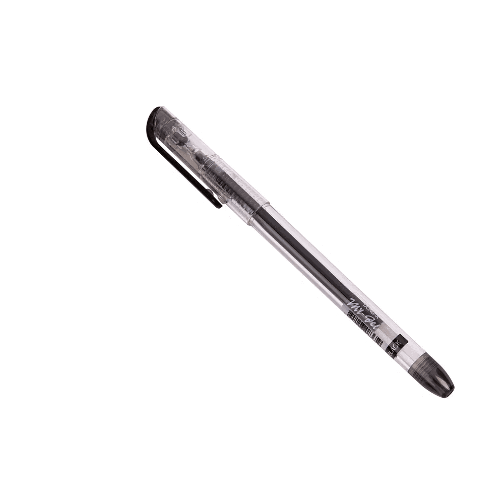 Ручка гелевая "My-Gel Standard", 0.5 мм, прозрачный, стерж. черный - 2