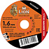 Круг отрезной по металлу M-Lion, T41-125х1,6х22,2 мм