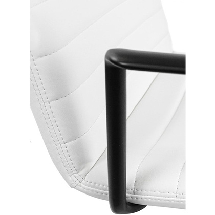 Кресло для персонала EVERPROF Dallas, экокожа, белый - 5