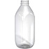 Бутылка для напитков, пластик, 1000 мл, прозрачная, 50 шт/упак