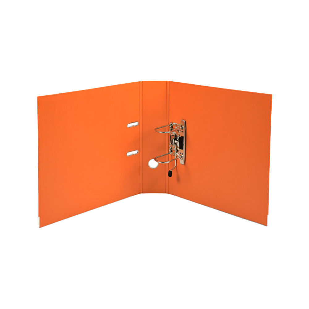 Папка-регистратор "Exacompta", A4, 80 мм, ПВХ, оранжевый - 3