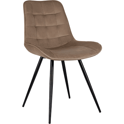 Стул Бюрократ "CH-K2_2", ткань, светло-коричневый, металл, комплект 2 штуки - 6