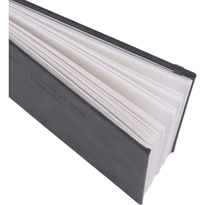 Скетчбук для графики "GrafArt white", 50 листов, А5, 160 г/м2, горизонтальный, серый - 4