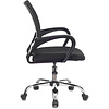 Кресло для персонала Бюрократ "CH-695NLTSL", сетка, ткань, металл, черный - 3