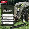 Пила садовая Deli GS EDL-YL2204, 350 мм, изогнутая, складная - 2