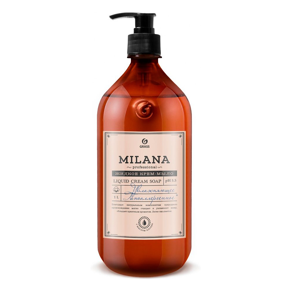 Мыло-крем "Milana Professional", 1 л