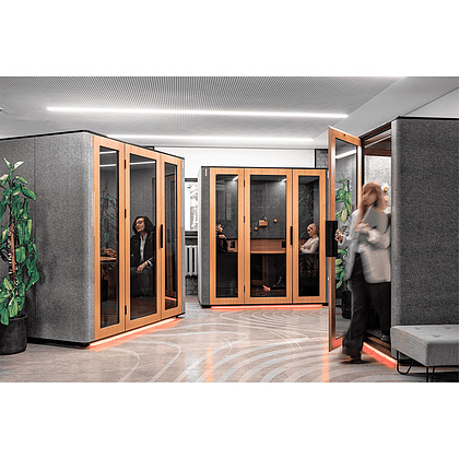 Акустическая кабина двухместная Capsula QUADRO CUSTOM - 2