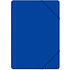 Папка на резинках "Office Products", A4, 15 мм, пластик, синий