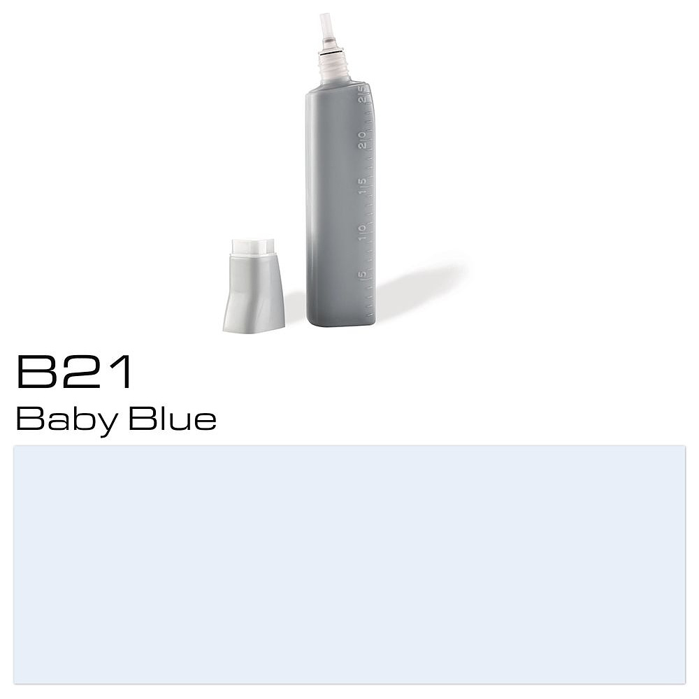 Чернила для заправки маркеров "Copic", B-21 детский голубой