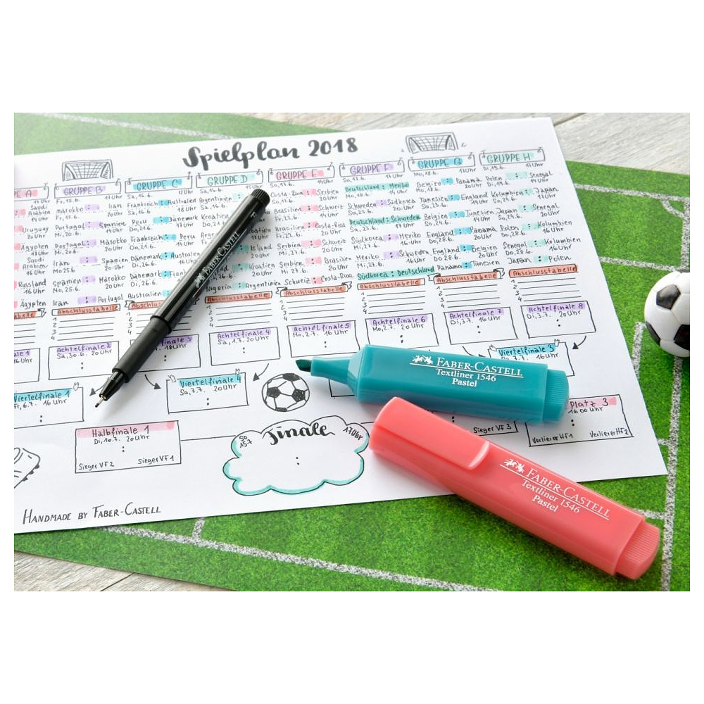 Маркер текстовый "Textliner" флуоресцентный, розовый - 3