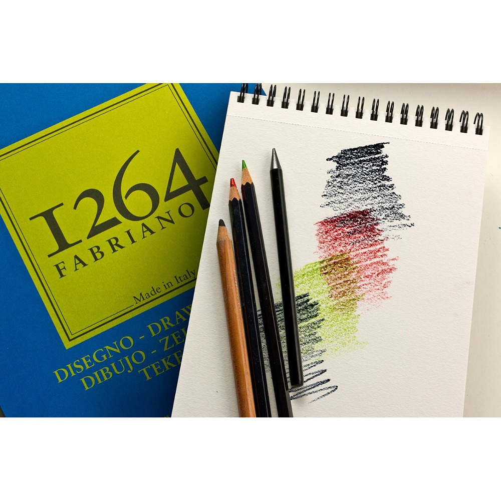 Блок-склейка бумаги для графики "Fabriano. 1264", 21х29,7 см, 200 г/м2, 50 листов - 2