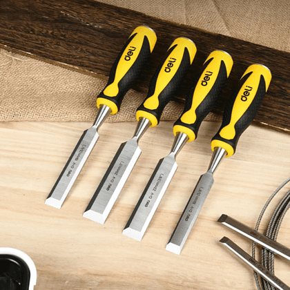 Стамеска "Deli", 16 мм, желтый - 4