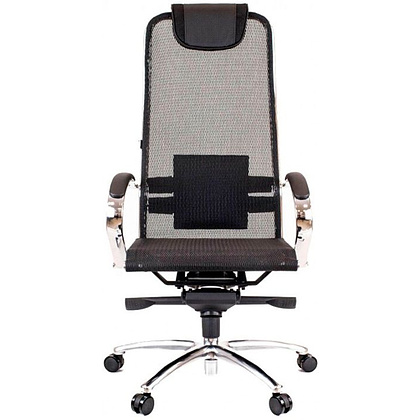 Кресло для руководителя EVERPROF "Deco", сетка, металл, черный - 2