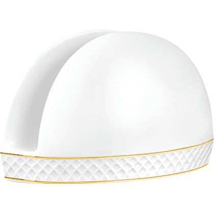 Подставка для салфеток "WL-880102901 Diamond", фарфор, белый 