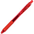 Ручка-роллер "EnerGel-X", 0.5 мм, красный, стерж. красный