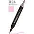 Маркер перманентный двусторонний "Sketchmarker Brush", R24 детский розовый