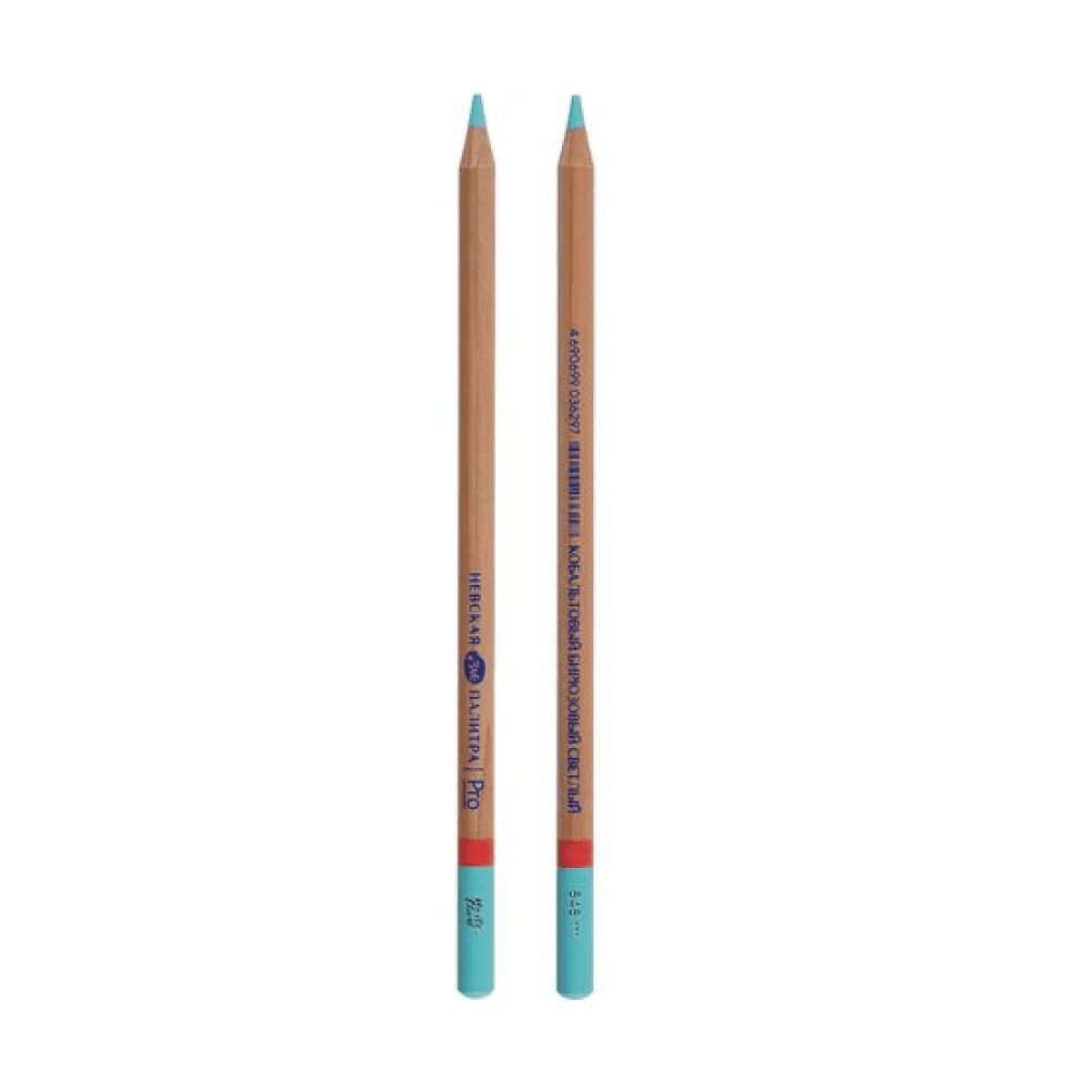 Карандаш цветной "Мастер-класс", 545, кобальтовый бирюзовый светлый