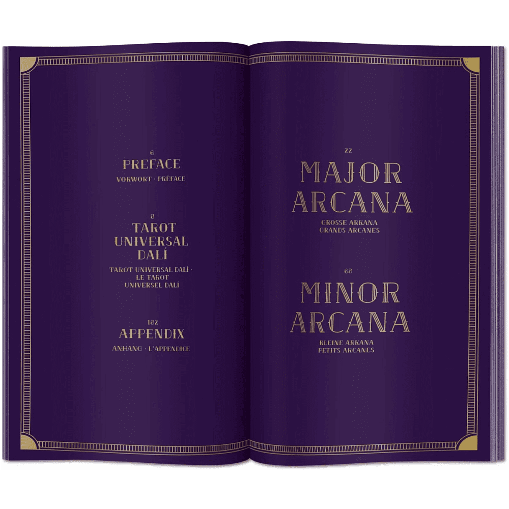 Карты на иностранном языке "Dali. Tarot" - 3