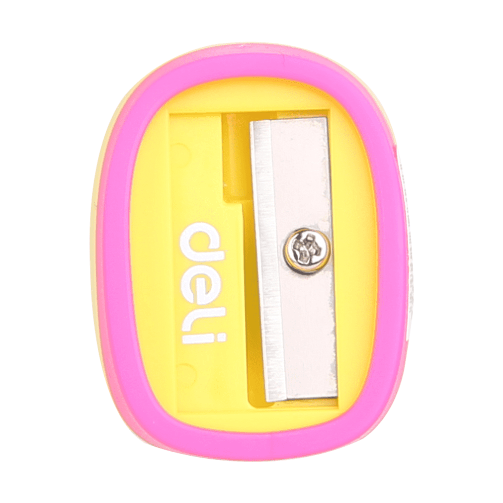 Точилка Deli "Smooth Sharpener", 1 отверстие, ассорти - 3