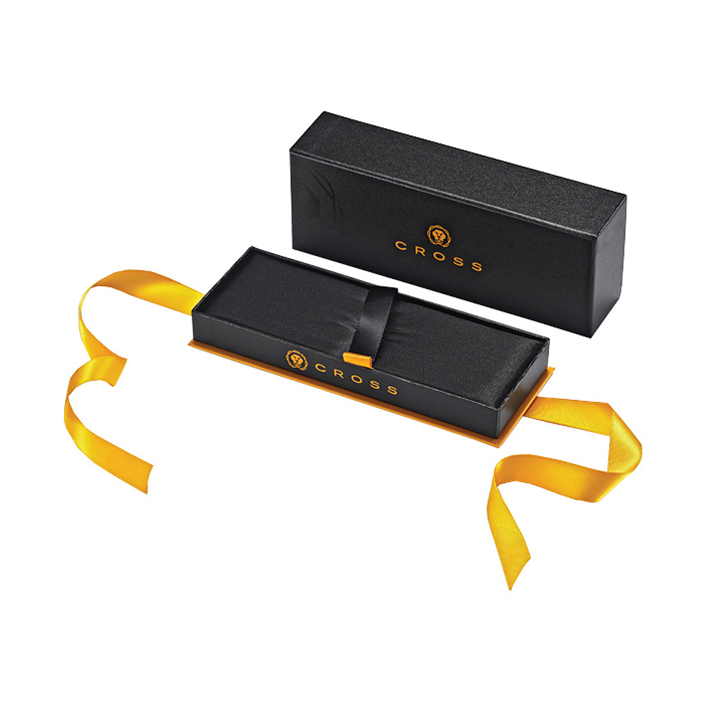 Ручка перьевая Cross "ATX Brushed Black PVD", M, черный, патрон черный - 4