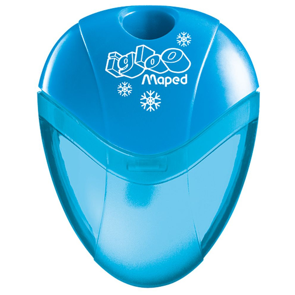 Точилка Maped "I-Gloo", 1 отверстие, с контейнером, блистер - 4