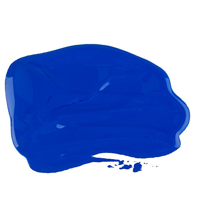 Краска акриловая для кожи "Декола", 520 синяя светлая, 50 мл., банка - 7