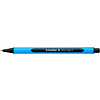 Ручка шариковая "Schneider Slider Edge F", голубой, черный, стерж. черный - 4