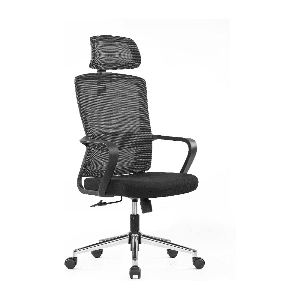 Кресло для руководителя SitZone U-060A, сетка, ткань, черный, - 30%