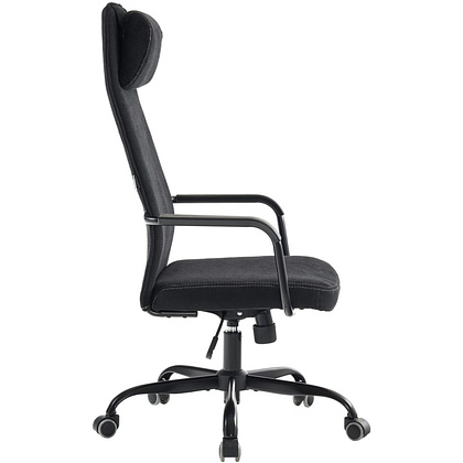 Кресло для руководителя EVERPROF "Mars", ткань, металл, черный - 3