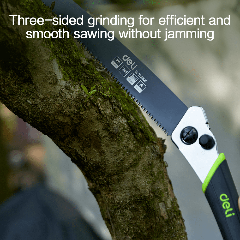Пила садовая Deli GS EDL-YL2406, 254 мм, складная - 4