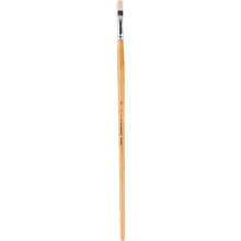 Кисть "Сонет", щетина, плоская, на длинной ручке, №3