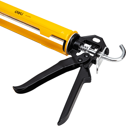 Пистолет для герметика Deli YS EDL2370A, полузакрытый, 250 мм - 4