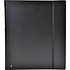 Папка на кольцах с блокнотом "Exactive", 4 кольца, черный