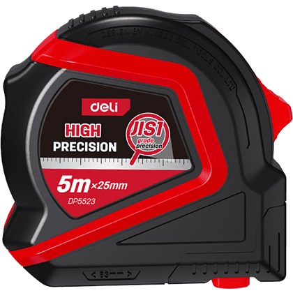 Рулетка Deli RS EDP5523, 5 м х 25 мм, нейлоновое покрытие