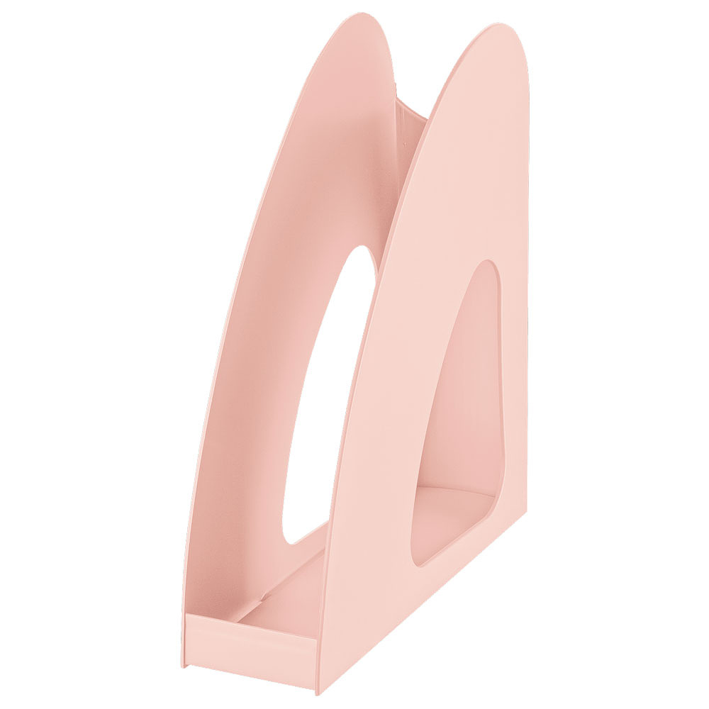 Лоток для бумаги вертикальный "Twin", розовый кварц - 2