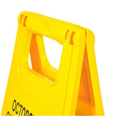 Знак СКОЛЬЗКИЙ ПОЛ, 59х27 см, раскладной - 6