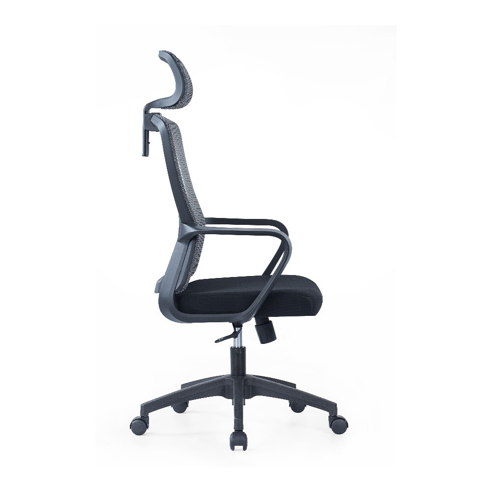 Кресло компьютерное SitZone U-060A, сетка, ткань, черный, 2 шт/упак - 2